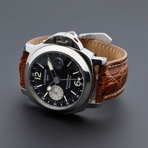 pre owned panerai luminor gmt|Panerai Luminor gmt 44mm price.